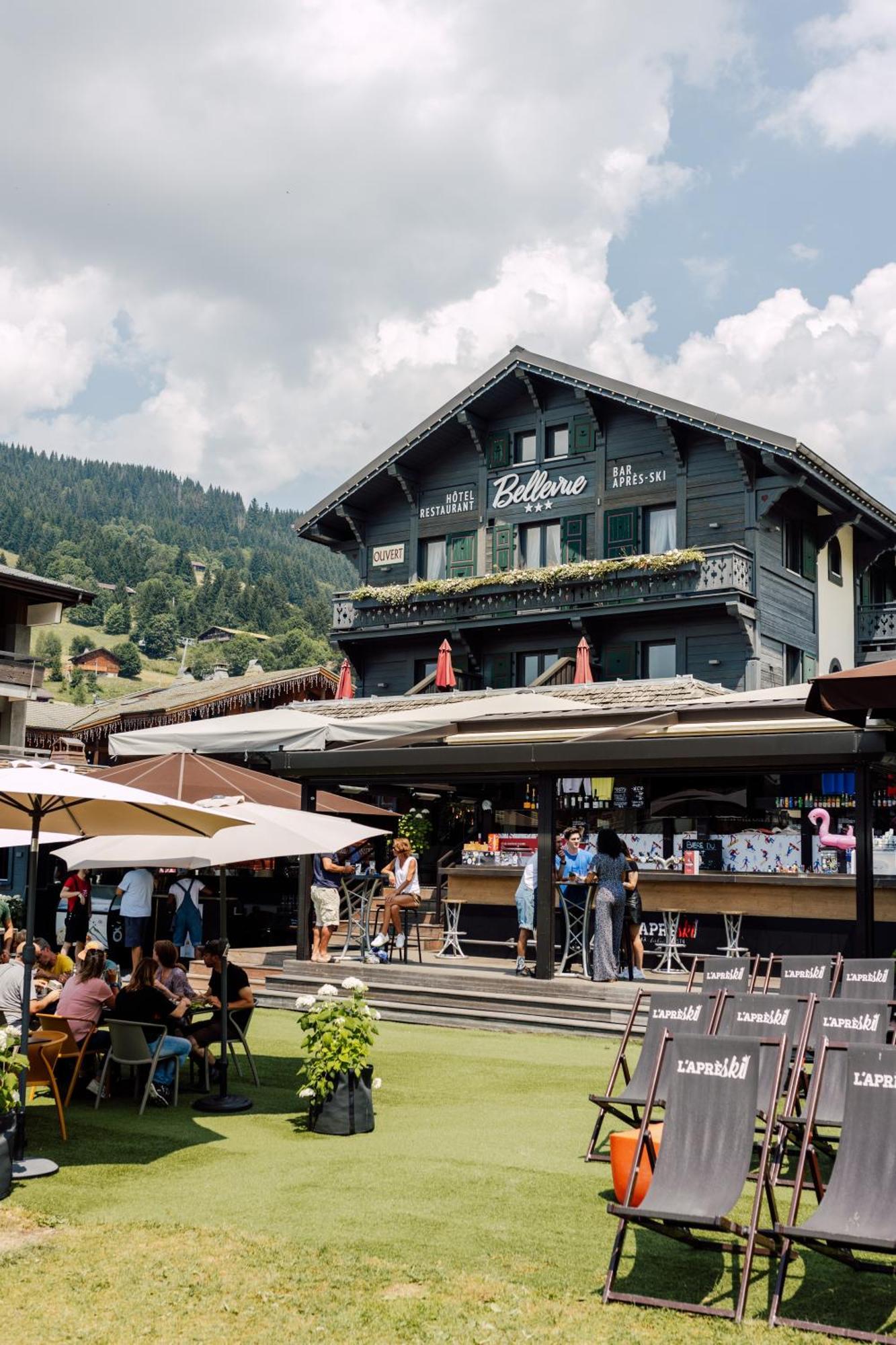 Hotel Bellevue Les Gets Exterior foto