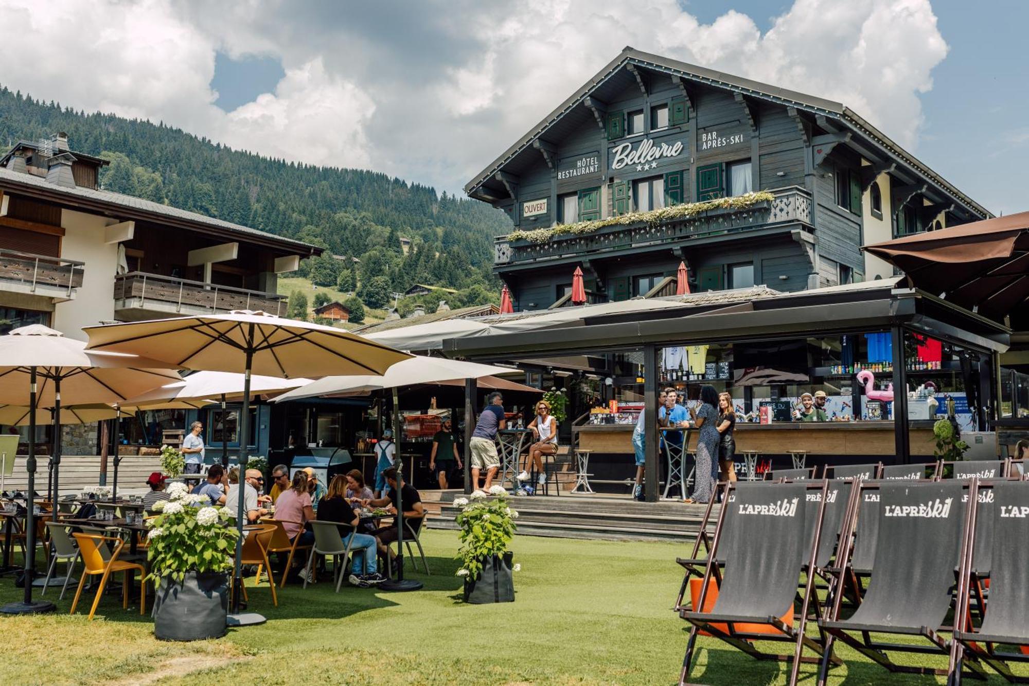 Hotel Bellevue Les Gets Exterior foto