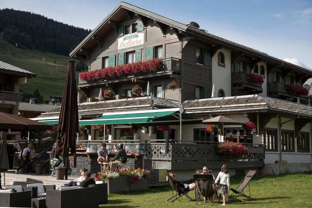 Hotel Bellevue Les Gets Exterior foto